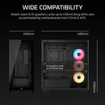 Corsair 3500X RS-R ARGB Midi Tower Black