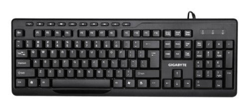 GIGABYTE KM6300 keyboard Mouse included USB Black