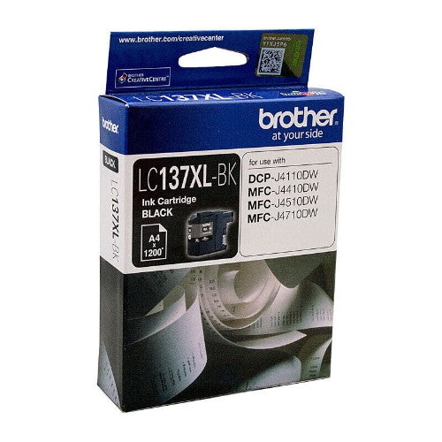 Brother LC137XLBK ink cartridge 1 pc(s) Original Black