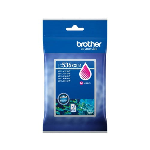 Brother LC536XXLM ink cartridge 1 pc(s) Original Extra (Super) High Yield Magenta