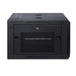 CyberPower CR6U61001 rack cabinet 6U Wall mounted rack Black