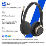 HP Poly Mission 815 Monaural USB Wired Headset