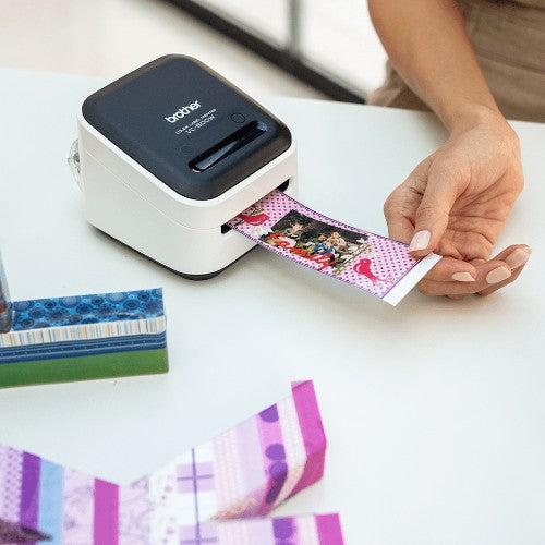 Brother VC-500W label printer ZINK (Zero-Ink) Colour 313 x 313 DPI 8 mm/sec CZ Wi-Fi