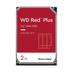 Western Digital Red Plus internal hard drive 2 TB 5400 RPM 64 MB 3.5" Serial ATA
