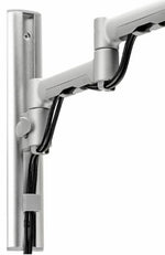 Atdec AWMS-46W35-S monitor mount / stand 46 cm (18.1") Silver Wall
