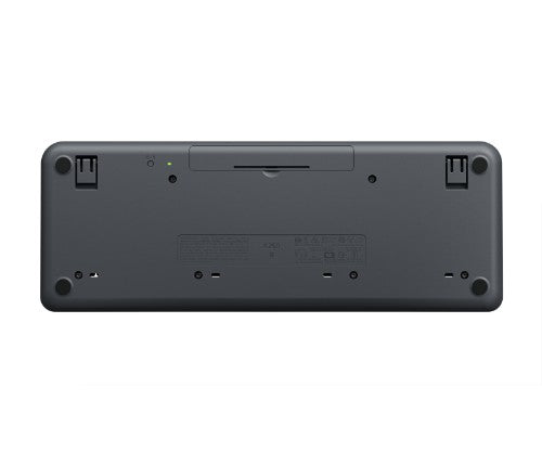 Logitech 920-013491 keyboard RF Wireless + Bluetooth English Graphite