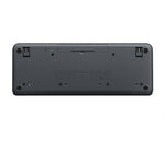 Logitech 920-013491 keyboard RF Wireless + Bluetooth English Graphite