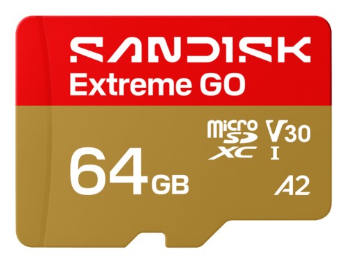 SanDisk Extreme GO 64 GB MicroSDXC UHS-I