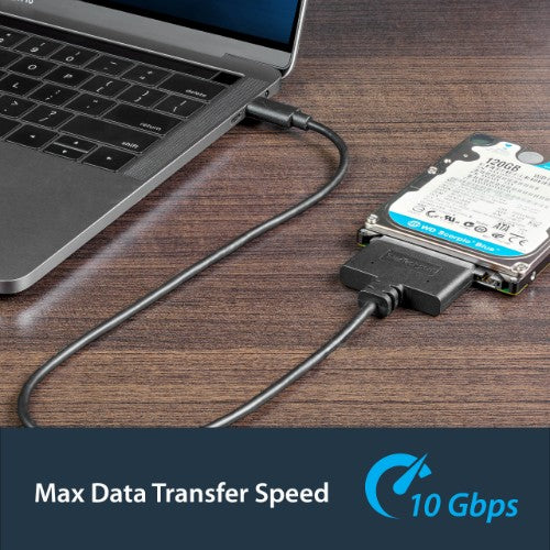 StarTech.com USB 3.1 (10Gbps) Adapter Cable for 2.5” SATA Drives - USB-C
