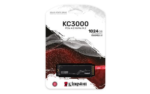 Kingston Technology 1024G KC3000 M.2 2280 NVMe SSD
