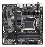 GIGABYTE B760M DS3H AX DDR4 Motherboard - Supports Intel Core 14th Gen CPUs, 6+2+1 Phases Digital VRM, up to 5333MHz DDR4 (OC), 2xPCIe 4.0 M.2, Wi-Fi 6E, 2.5GbE LAN, USB 3.2 Gen2