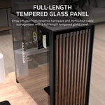 Corsair FRAME 5000D WOOD RS Midi Tower Black, Walnut