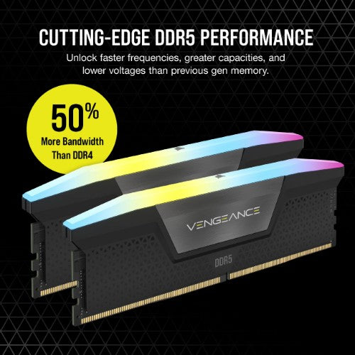 Corsair Vengeance RGB CMH32GX5M2B6000C38 memory module 32 GB 2 x 16 GB DDR5