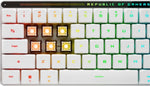 ASUS ROG Falchion RX Low Profile keyboard Gaming USB + RF Wireless + Bluetooth White