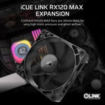 Corsair iCUE LINK RX120 MAX Computer case Fan 12 cm Black 1 pc(s)