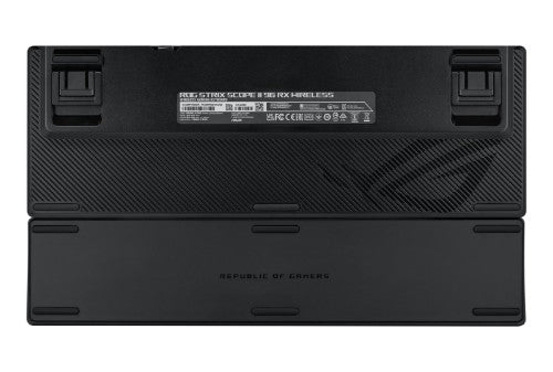 ASUS ROG Strix Scope II 96 RX Wireless keyboard Gaming USB + RF Wireless + Bluetooth Black
