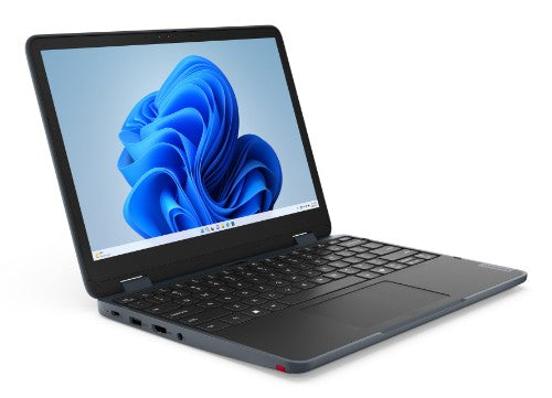 Lenovo 500w 2-in-1 Intel® N N150 Hybrid (2-in-1) 31 cm (12.2") Touchscreen WUXGA 8 GB LPDDR5-SDRAM 256 GB SSD Wi-Fi 6E (802.11ax) Windows 11 Pro Academic Grey