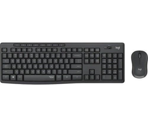 Logitech 920-009814 keyboard Mouse included Office RF Wireless English Graphite
