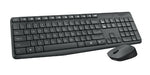 Logitech 920-007937 keyboard Mouse included Home RF Wireless English Grey