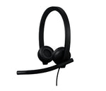 Logitech H570e Headset Wired Head-band Office/Call center USB Type-A Black