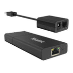 Yealink USB2CAT5E-EXT Network transmitter & receiver Black