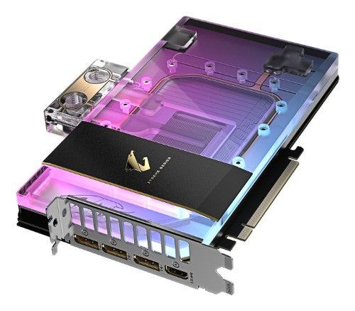 GIGABYTE AORUS GeForce RTX 5090 XTREME WATERFORCE WB 32G Graphics Card - 32GB GDDR7, 512bit, PCI-E 5.0, 2655MHz Core Clock, 3 x DP 2.1a, 1 x HDMI 2.1b, NVIDIA DLSS 4, GV-N5090AORUSX WB-32GD