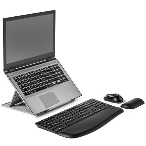 Kensington SmartFit® Easy Riser™ Go Adjustable Ergonomic Laptop Riser and Cooling Stand for up to 17" Laptops