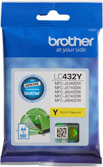 Brother LC432Y ink cartridge 1 pc(s) Original Yellow