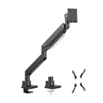 Brateck LDT80-C012 monitor mount / stand 144.8 cm (57") Black Desk