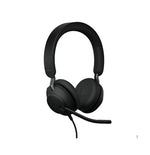 Jabra Evolve2 40 SE Headset Wired Head-band Office/Call center USB Type-C / USB Type-A Black