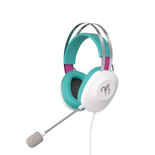 ASUS TUF Gaming H1 Gen II Hatsune Miku Edition Headset Wired Head-band USB Type-A Pink, Turquoise, White