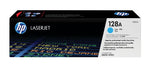 HP 128A Cyan Original LaserJet Toner Cartridge