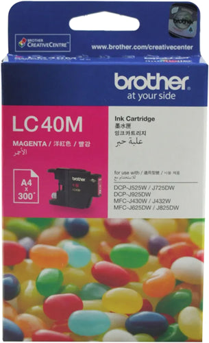 Brother LC40M ink cartridge 1 pc(s) Original Magenta