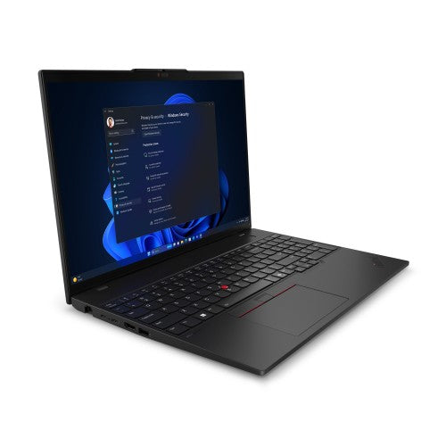 Lenovo ThinkPad L16 Gen 1 (Intel) Intel Core Ultra 5 125U Laptop 40.6 cm (16") WUXGA 16 GB DDR5-SDRAM 512 GB SSD Wi-Fi 6E (802.11ax) Windows 11 Pro English Black
