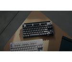 Logitech 920-011221 keyboard Office RF Wireless + Bluetooth QWERTY English Blue, Grey
