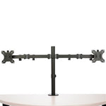 StarTech.com Desk Mount Dual Monitor Arm - Desk Clamp / Grommet VESA Monitor Mount for up to 32" (17.6lb/8kg) Displays - Ergonomic Articulating Monitor Arm - Height Adjustable/Tilt/Swivel/Rotating