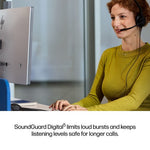 HP Poly Mission 415 Monaural USB Wired Headset