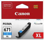 Canon CLI-671XLC ink cartridge 1 pc(s) Original High (XL) Yield Cyan