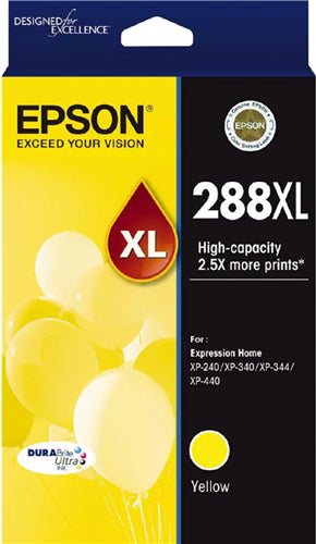 Epson 288XL ink cartridge 1 pc(s) High (XL) Yield Yellow