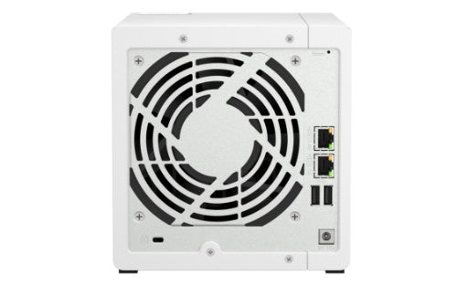 QNAP TS-433 NAS Tower ARM Cortex-A55 4 GB 16 TB HDD QNAP Turbo System White