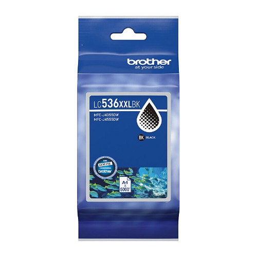 Brother LC536XXLBK ink cartridge 1 pc(s) Original Extra (Super) High Yield Black