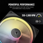 Corsair iCUE LINK LX140-R RGB Computer case Fan 14 cm Black 1 pc(s)