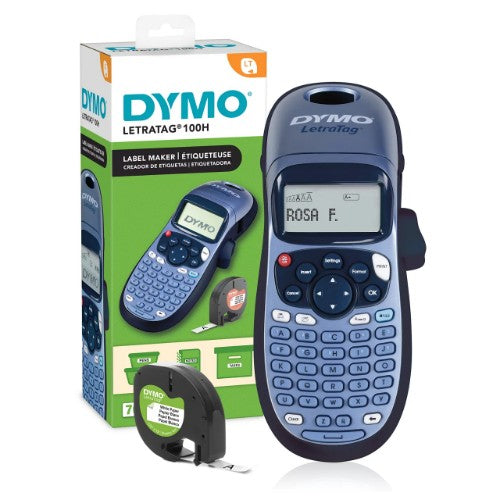 DYMO LetraTag 100H label printer Direct thermal Colour 180 x 180 DPI 12 mm/sec LT ABC