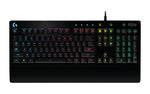 Logitech G G G213 RGB Gaming USB Keyboard, Black