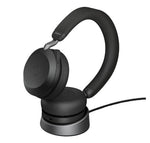 Jabra Evolve2 75 - USB-C UC with Desk Stand - Black