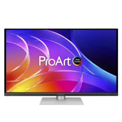 ASUS ProArt OLED PA279CDV computer monitor 67.3 cm (26.5") 3840 x 2160 pixels 4K Ultra HD QD-OLED Black, Silver