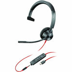 HP Poly Poly Blackwire 3315 Microsoft Teams Certified USB-C Headset