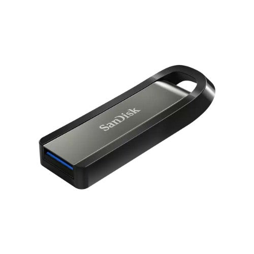 SanDisk Extreme Go USB flash drive 128 GB USB Type-A 3.2 Gen 1 (3.1 Gen 1) Stainless steel