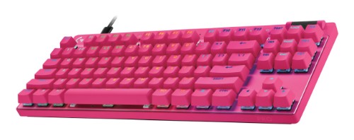 Logitech G 920-013254 keyboard Gaming USB English Pink