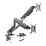 Brateck Counterbalance Monitor Arm 81.3 cm (32") Graphite Desk